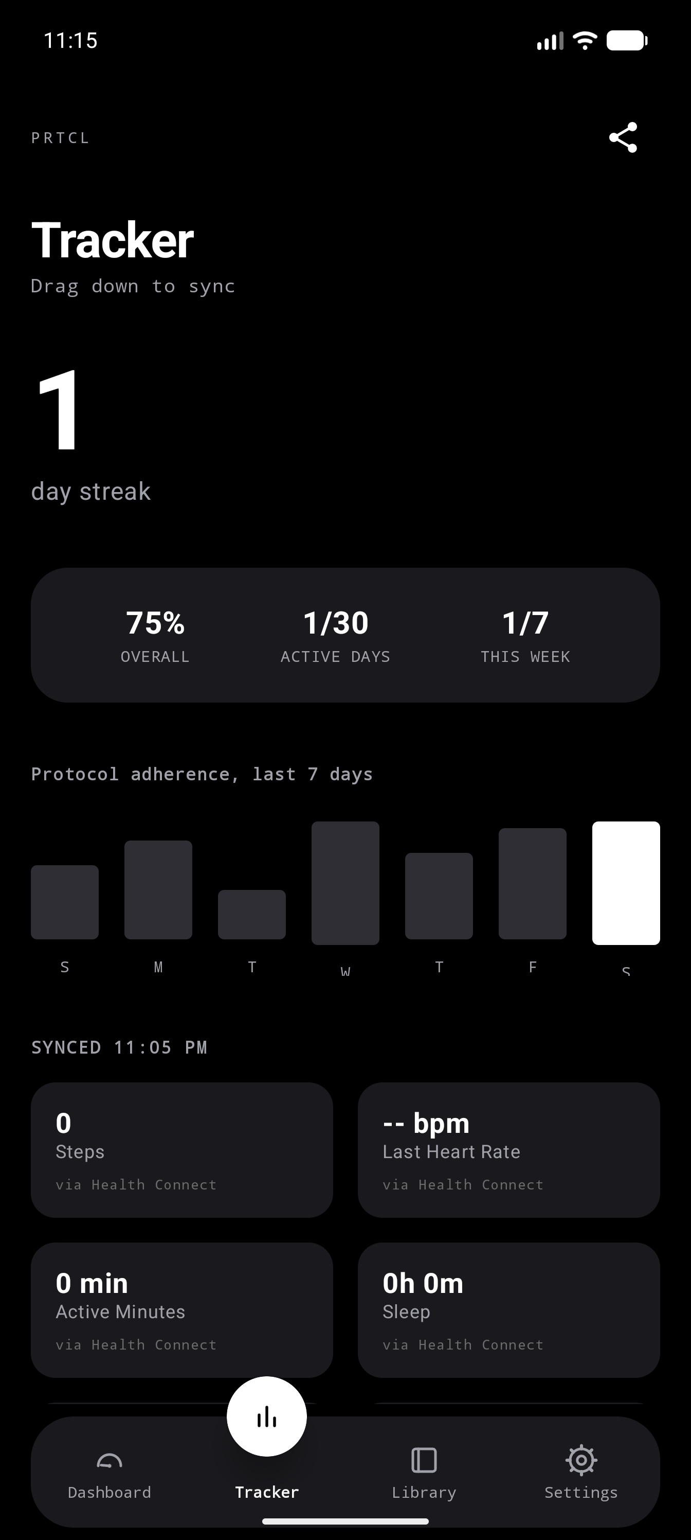Protocol tracker